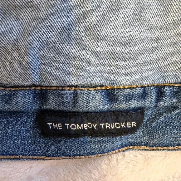 Lucky Brand size M The Tomboy Trucker Jean jacket - Picture 4 of 7